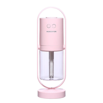 Magic Shadow USB Air Humidifier with Night Light – Mini Ultrasonic Mist Maker