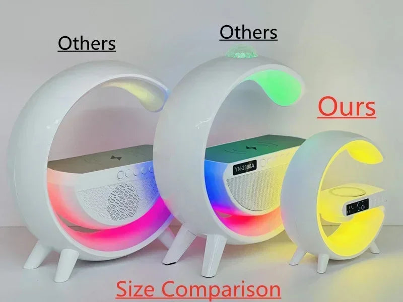 Mini Wireless Charging Lamp Speaker
