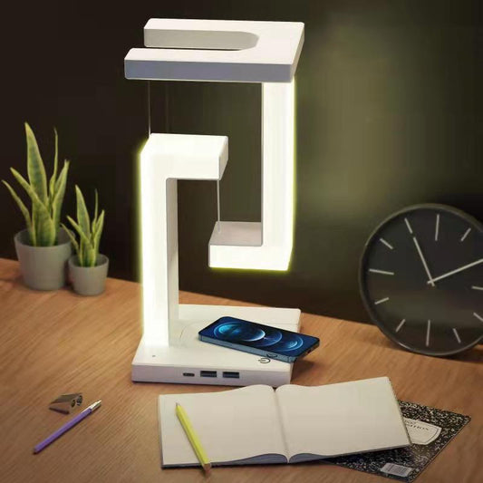Creative Wireless Charging Floating Table Lamp –